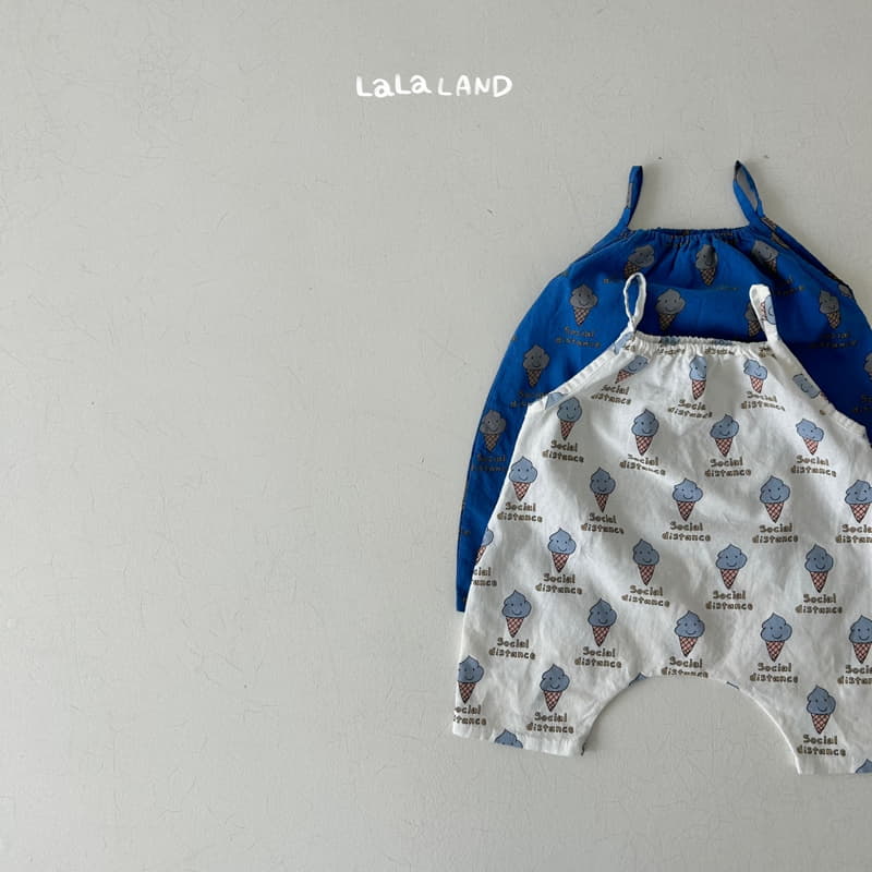 Lalaland - Korean Baby Fashion - #babyoninstagram - Bebe Lala Corn Overalls - 3