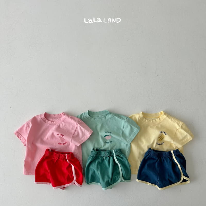 Lalaland - Korean Baby Fashion - #babyoninstagram - Bebe Fruit Top Bottom Set