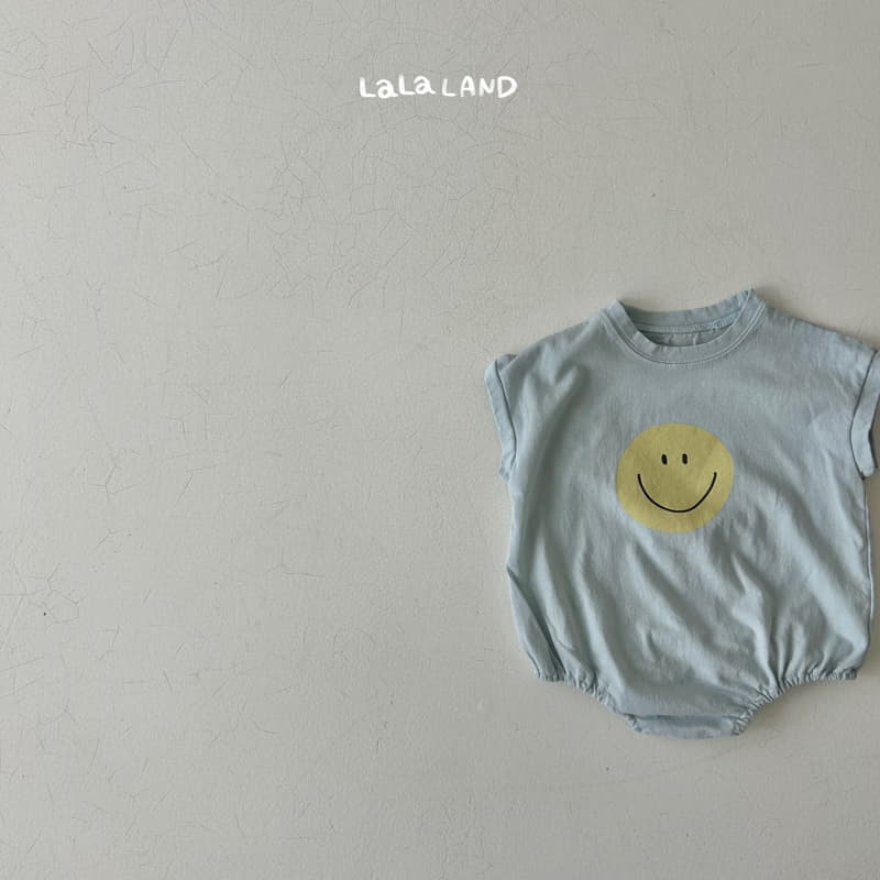 Lalaland - Korean Baby Fashion - #babyootd - Bebeb Smile Bodysuit - 9