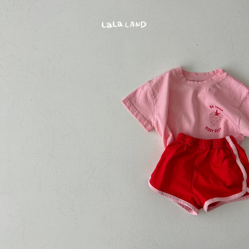 Lalaland - Korean Baby Fashion - #babyoutfit - Bebe Fruit Top Bottom Set - 4