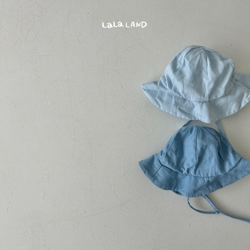 Lalaland - Korean Baby Fashion - #babywear - Bebe Denim Summer Bucket Hat