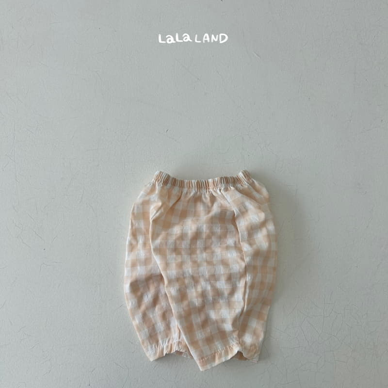 Lalaland - Korean Baby Fashion - #onlinebabyboutique - Chch Check Pants - 2