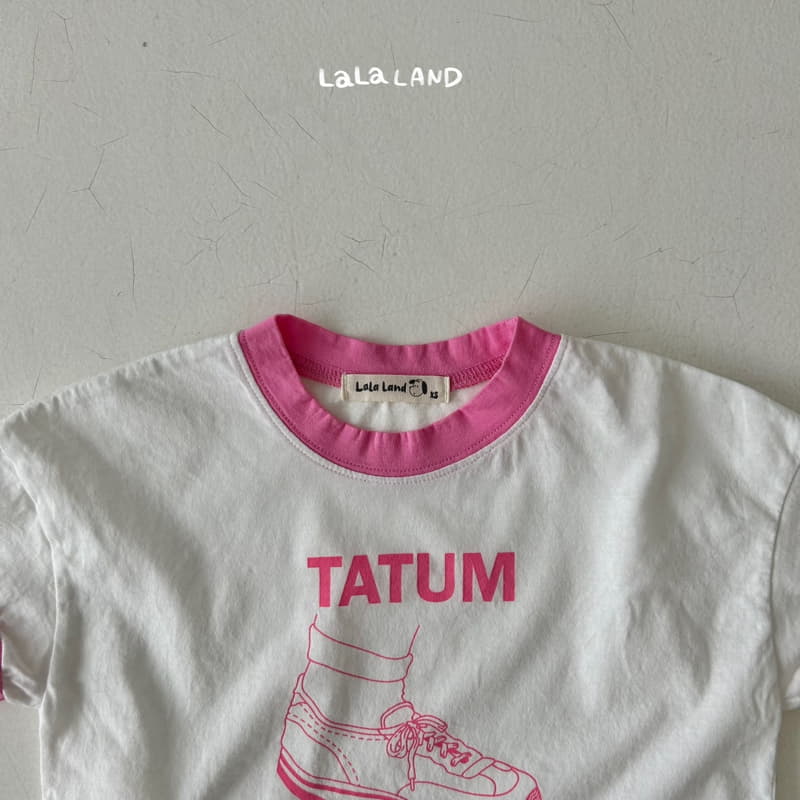 Lalaland - Korean Children Fashion - #Kfashion4kids - Running Color Tee - 12