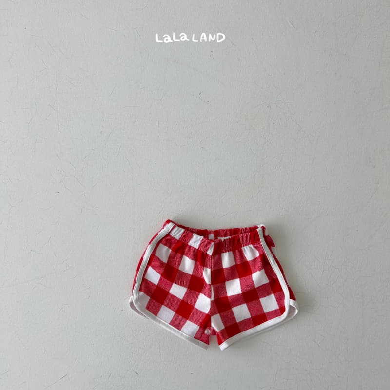 Lalaland - Korean Children Fashion - #childofig - Terry Check Pants - 9