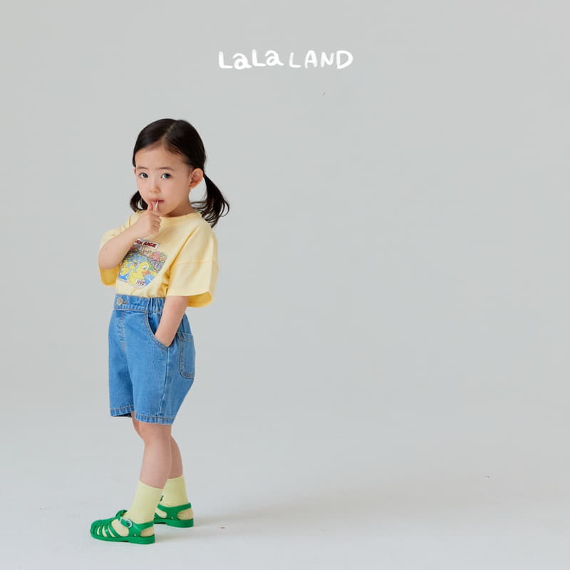 Lalaland - Korean Children Fashion - #childofig - Denim SHorts - 2