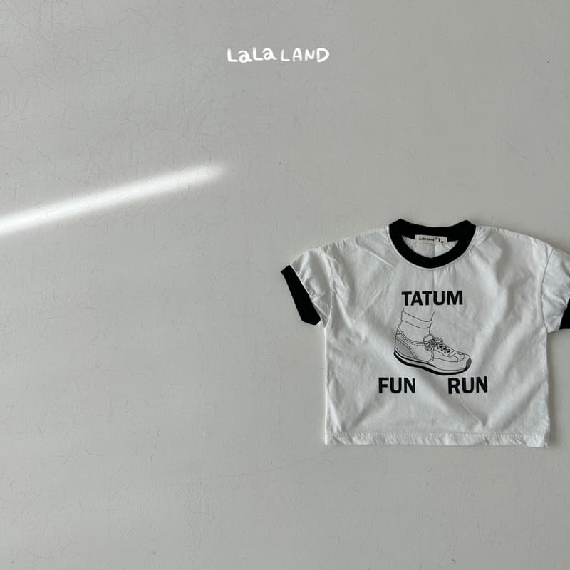 Lalaland - Korean Children Fashion - #childrensboutique - Running Color Tee - 5