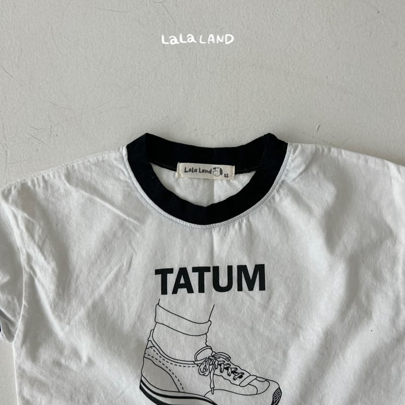 Lalaland - Korean Children Fashion - #discoveringself - Running Color Tee - 7