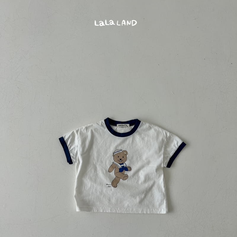 Lalaland - Korean Children Fashion - #discoveringself - Marine Bear Tee - 5