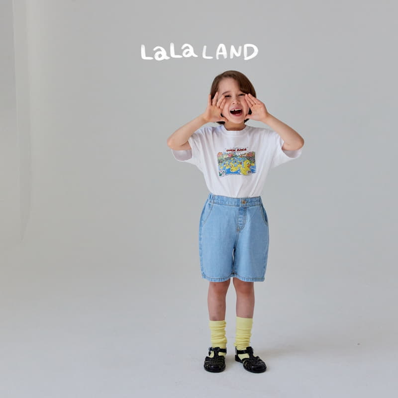 Lalaland - Korean Children Fashion - #discoveringself - Denim SHorts - 5