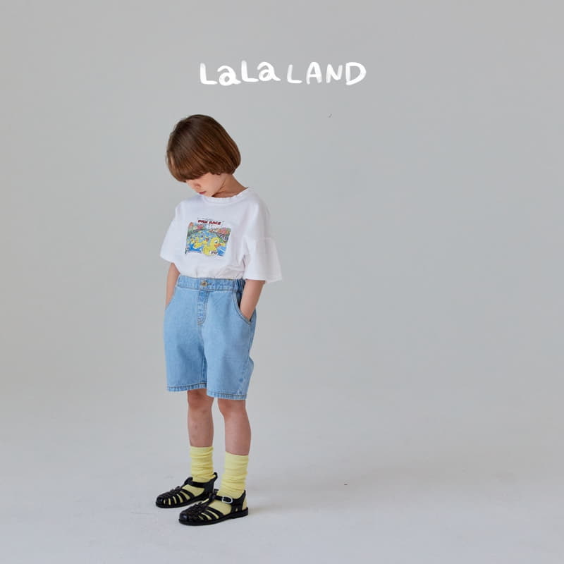 Lalaland - Korean Children Fashion - #fashionkids - Denim SHorts - 6