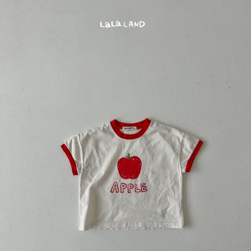 Lalaland - Korean Children Fashion - #fashionkids - Apple Tee - 5