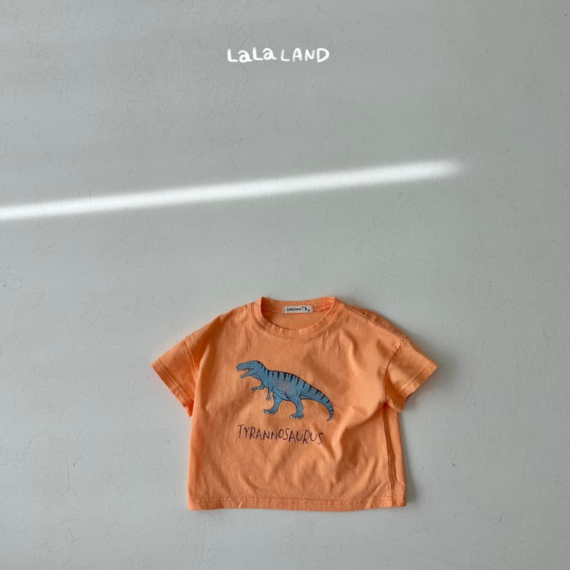 Lalaland - Korean Children Fashion - #kidsshorts - Dino Tee - 12