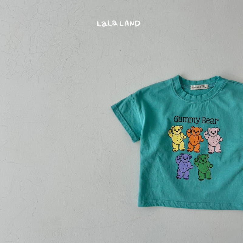 Lalaland - Korean Children Fashion - #kidsshorts - Gumi Bear Tee - 8