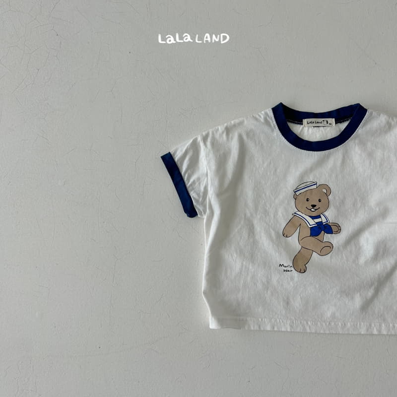 Lalaland - Korean Children Fashion - #kidsstore - Marine Bear Tee - 8