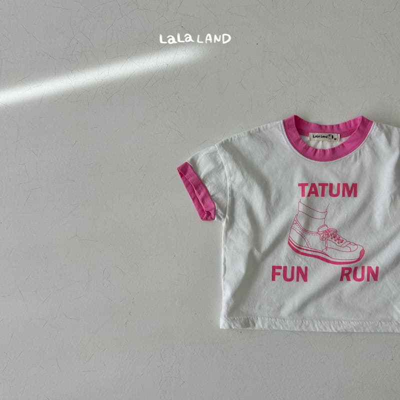 Lalaland - Korean Children Fashion - #kidzfashiontrend - Running Color Tee - 11