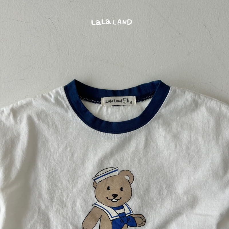 Lalaland - Korean Children Fashion - #kidzfashiontrend - Marine Bear Tee - 9