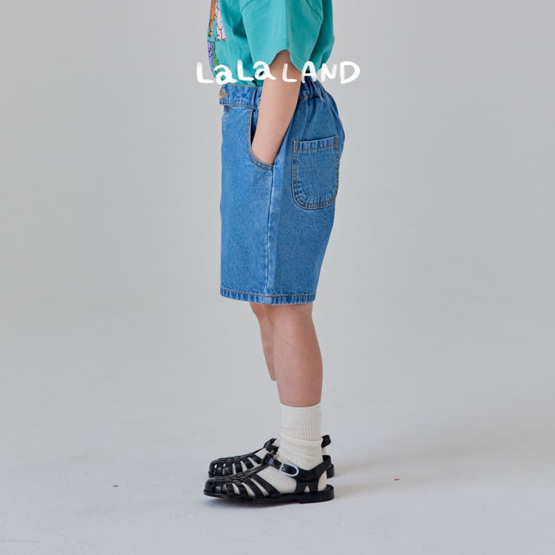 Lalaland - Korean Children Fashion - #kidzfashiontrend - Denim SHorts - 9