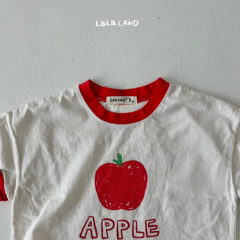 Lalaland - Korean Children Fashion - #kidzfashiontrend - Apple Tee - 8