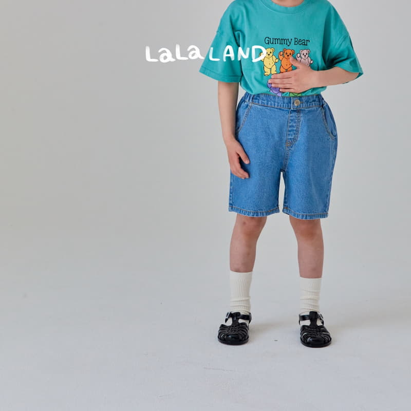 Lalaland - Korean Children Fashion - #magicofchildhood - Denim SHorts - 12