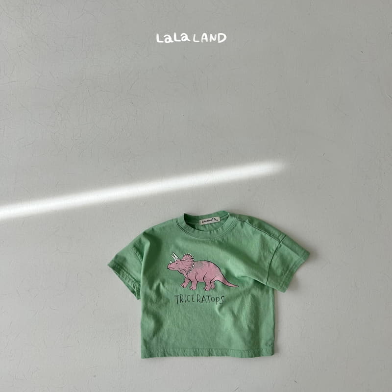 Lalaland - Korean Children Fashion - #prettylittlegirls - Dino Tee - 4