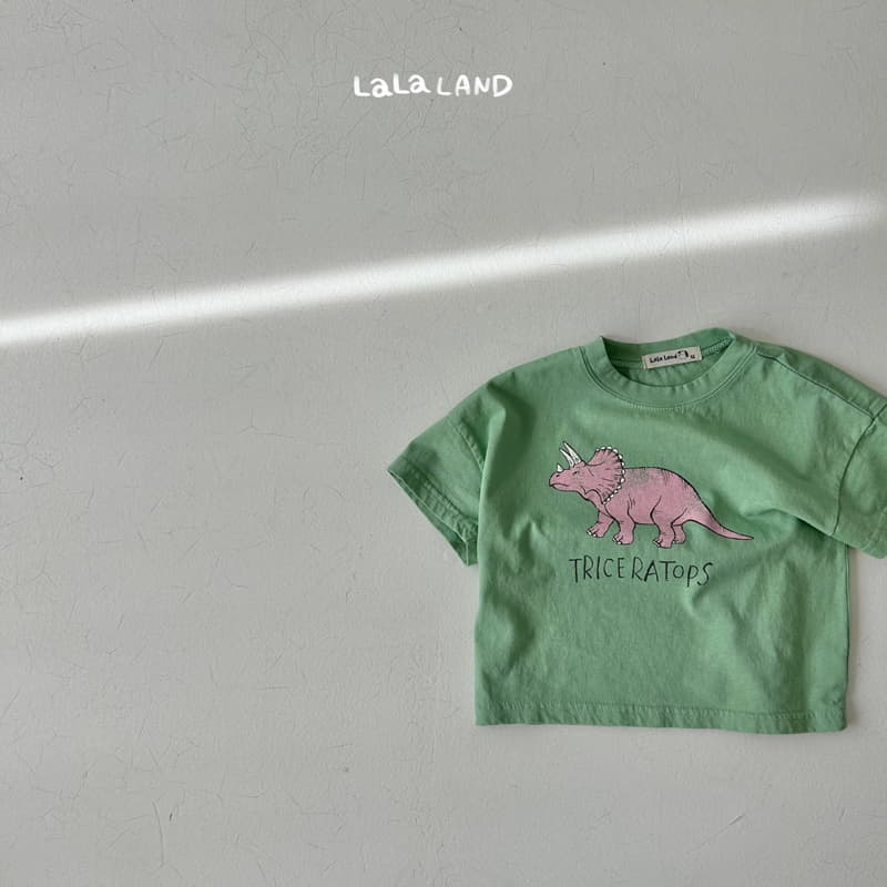 Lalaland - Korean Children Fashion - #toddlerclothing - Dino Tee - 5