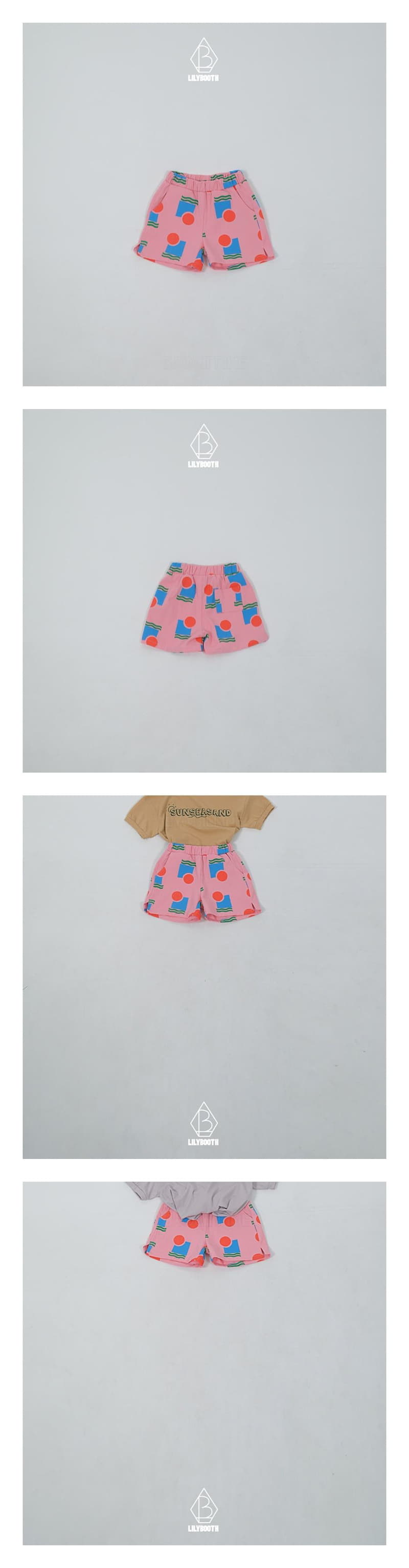 Lilybooth - Korean Children Fashion - #littlefashionista - Sunset Shorts