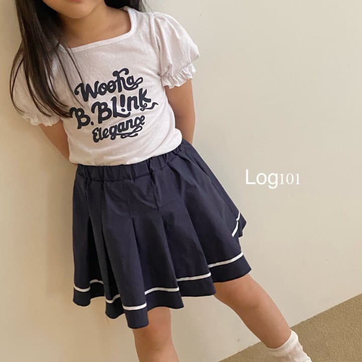 Log101 - Korean Children Fashion - #Kfashion4kids - Blank Tee - 5