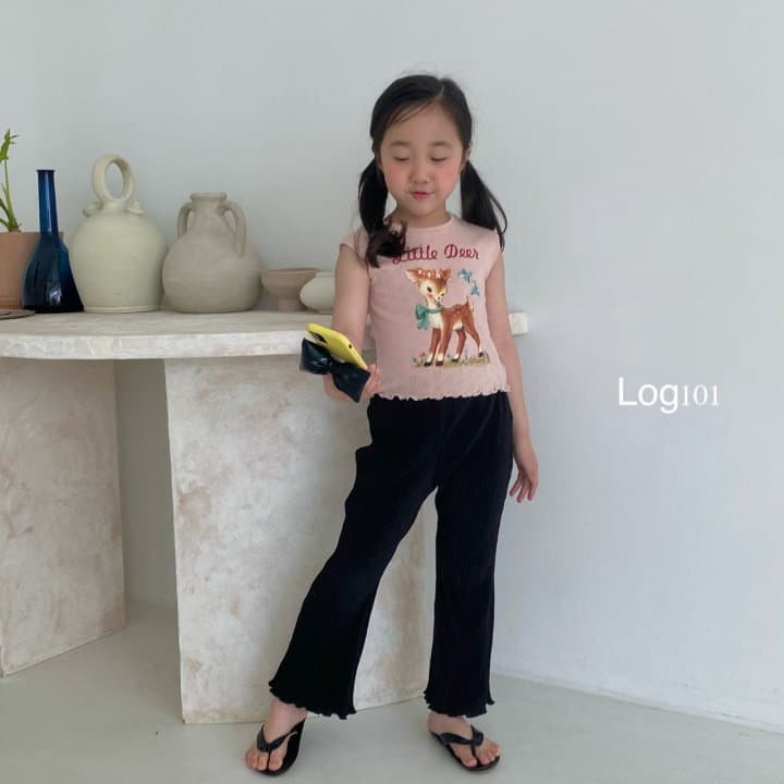 Log101 - Korean Children Fashion - #Kfashion4kids - Free Fit Pleats Pants - 7