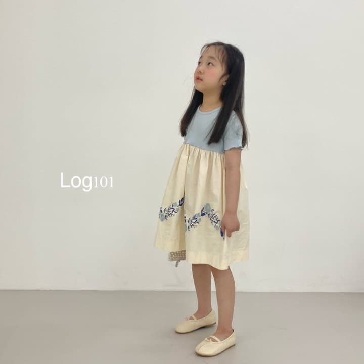 Log101 - Korean Children Fashion - #Kfashion4kids - Summer Rose One-piece - 2