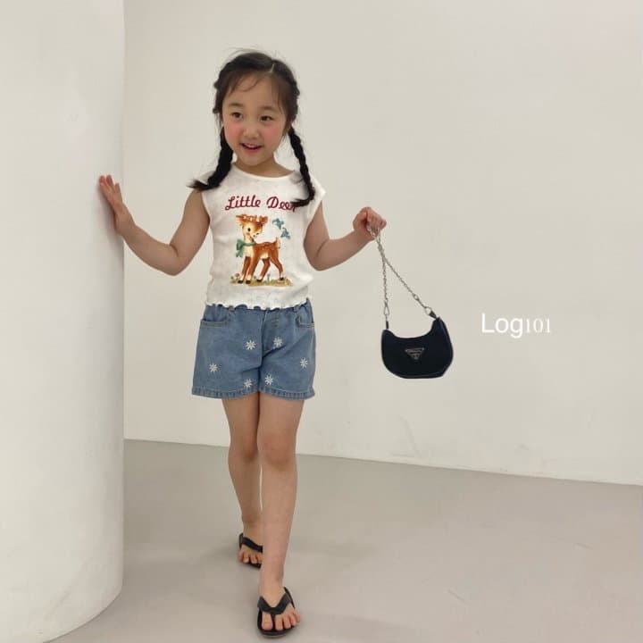 Log101 - Korean Children Fashion - #prettylittlegirls - Little Dear Sleeveless - 4