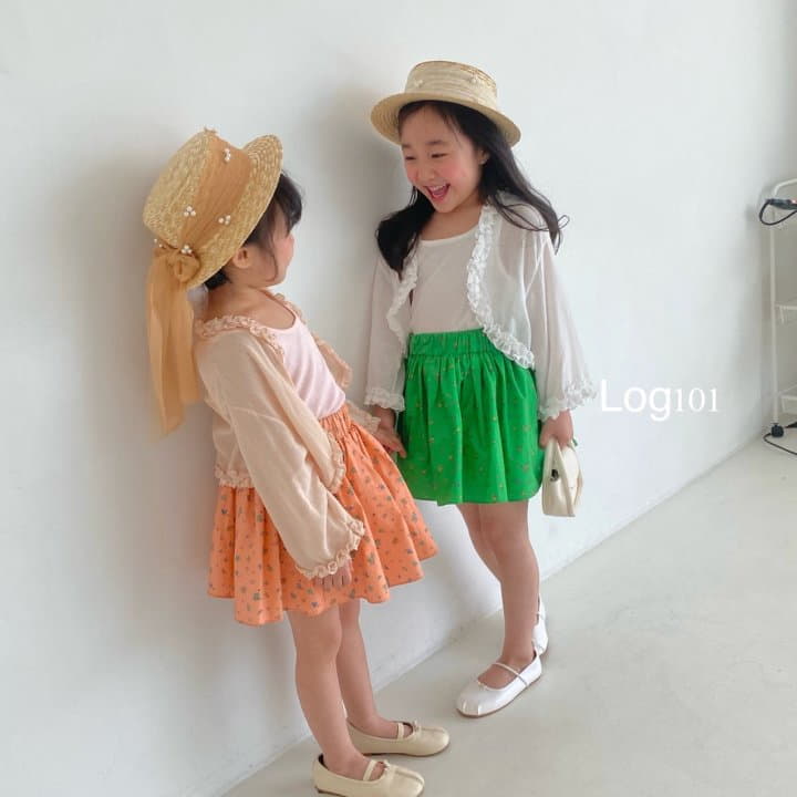 Log101 - Korean Children Fashion - #childofig - Flower Frill Skrit - 11