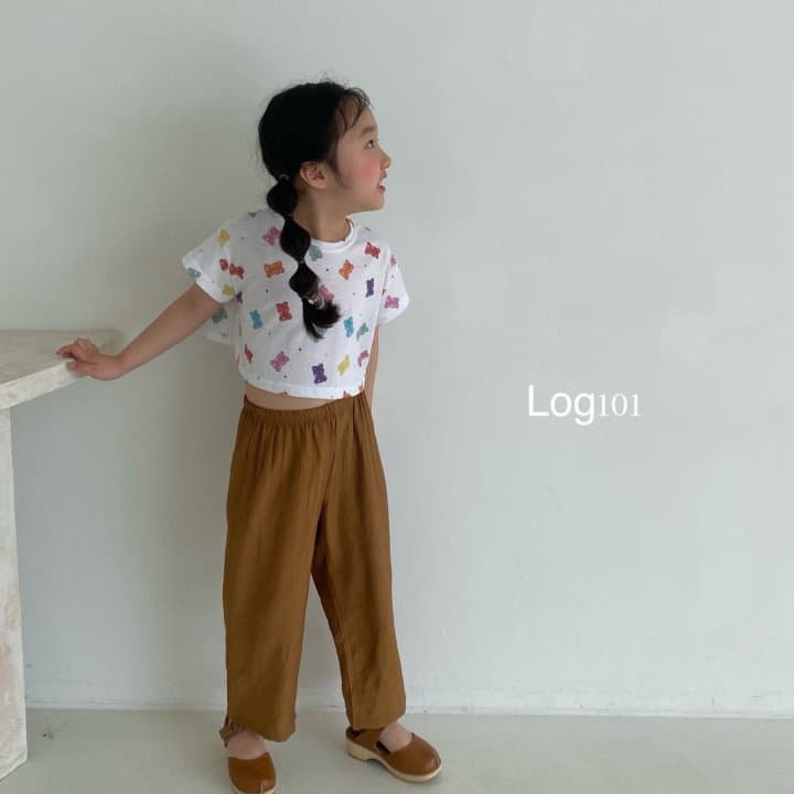 Log101 - Korean Children Fashion - #designkidswear - Cube Ribo Crop Tee - 9