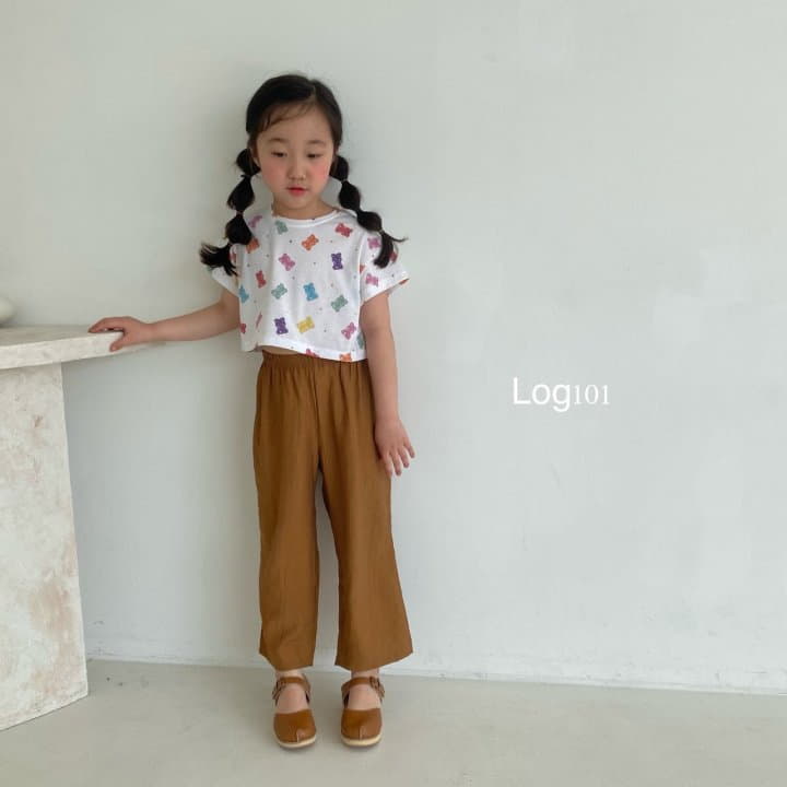 Log101 - Korean Children Fashion - #discoveringself - Cube Ribo Crop Tee - 10