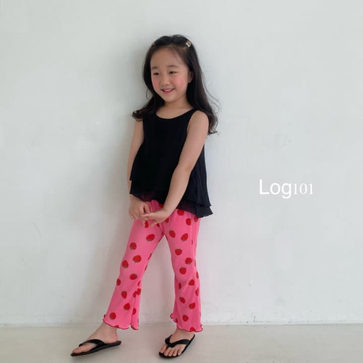 Log101 - Korean Children Fashion - #discoveringself - Strawberry Pants