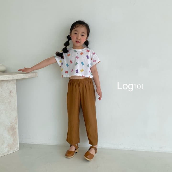 Log101 - Korean Children Fashion - #fashionkids - Cube Ribo Crop Tee - 11