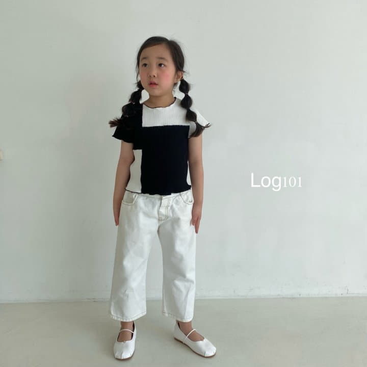 Log101 - Korean Children Fashion - #fashionkids - Little Dear Square Slit Tee - 10