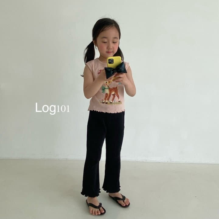 Log101 - Korean Children Fashion - #fashionkids - Free Fit Pleats Pants - 3