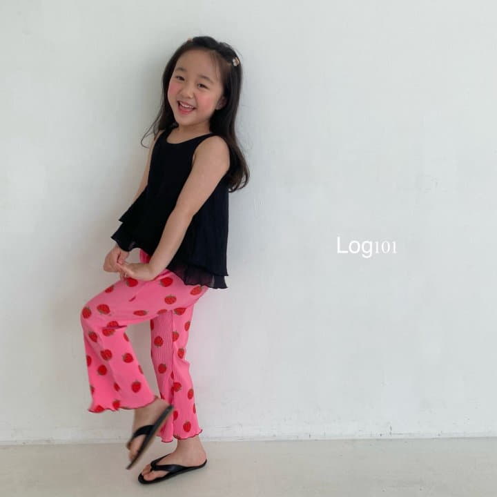 Log101 - Korean Children Fashion - #fashionkids - Strawberry Pants - 2