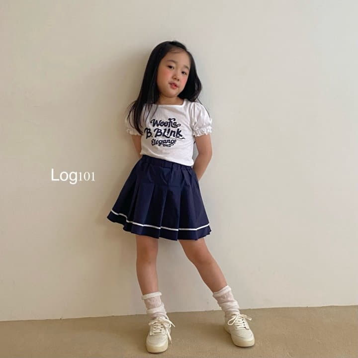 Log101 - Korean Children Fashion - #kidsshorts - Blank Tee - 2