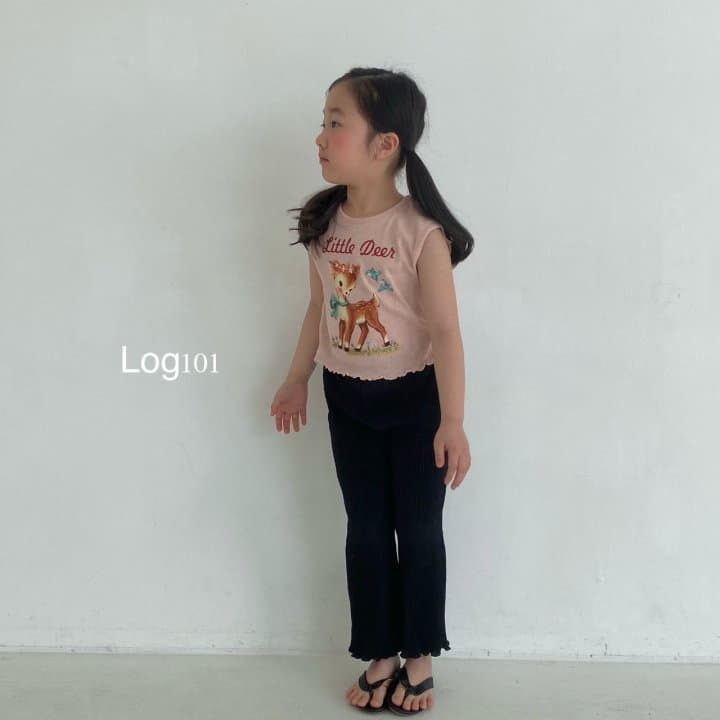 Log101 - Korean Children Fashion - #fashionkids - Free Fit Pleats Pants - 4