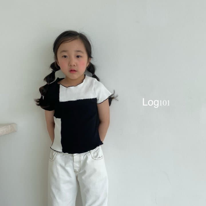 Log101 - Korean Children Fashion - #kidsstore - Little Dear Square Slit Tee - 12