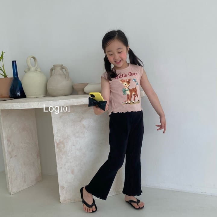 Log101 - Korean Children Fashion - #kidzfashiontrend - Free Fit Pleats Pants - 6