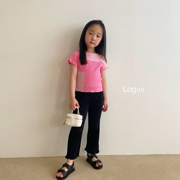 Log101 - Korean Children Fashion - #littlefashionista - Little Dear Square Slit Tee