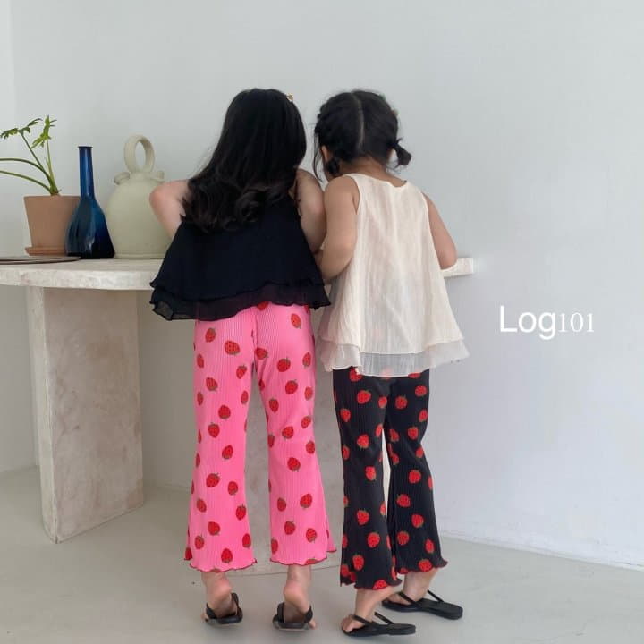 Log101 - Korean Children Fashion - #littlefashionista - Strawberry Pants - 7