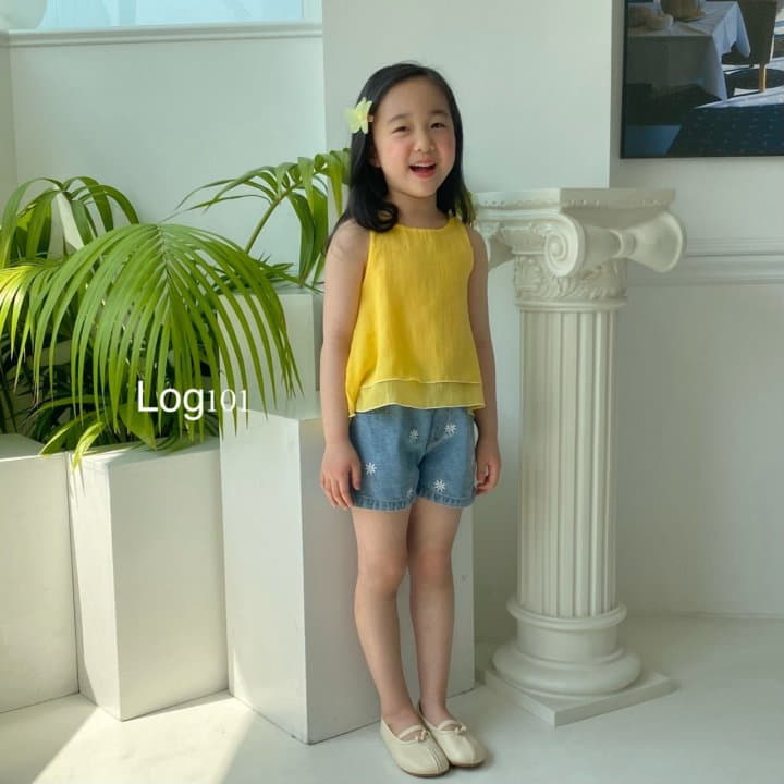 Log101 - Korean Children Fashion - #littlefashionista - Daisy Denim SHOrts - 5