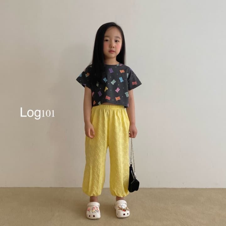 Log101 - Korean Children Fashion - #magicofchildhood - Cube Ribo Crop Tee - 3