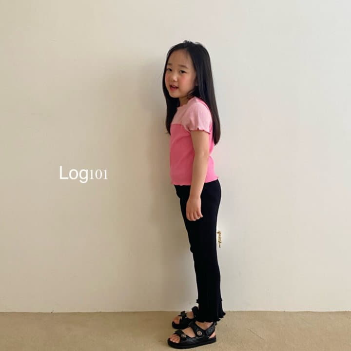 Log101 - Korean Children Fashion - #magicofchildhood - Little Dear Square Slit Tee - 2