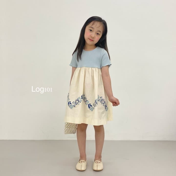 Log101 - Korean Children Fashion - #littlefashionista - Summer Rose One-piece - 4