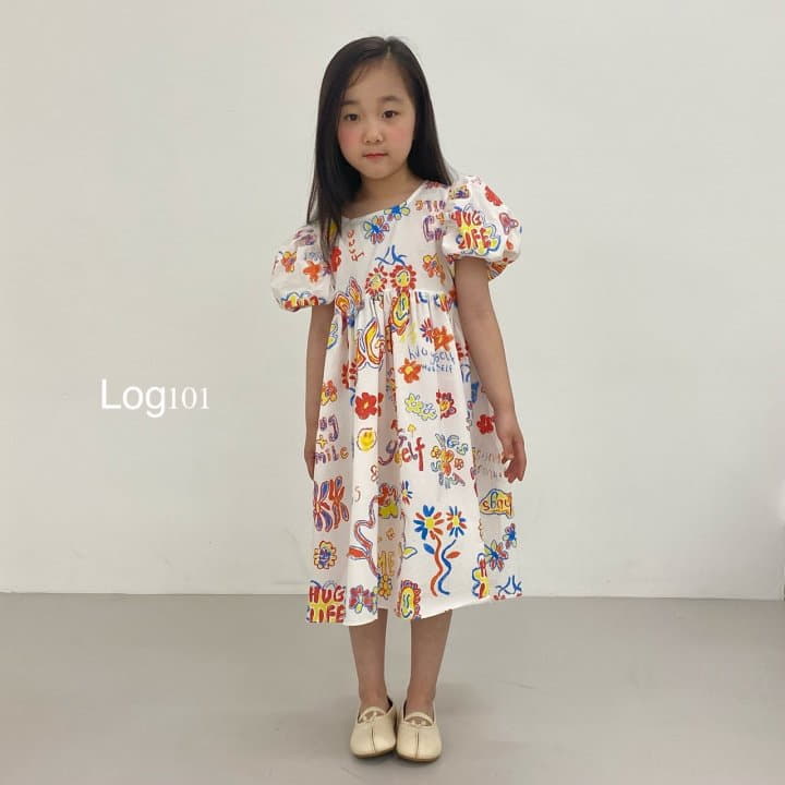 Log101 - Korean Children Fashion - #magicofchildhood - Crayon One-piece - 3