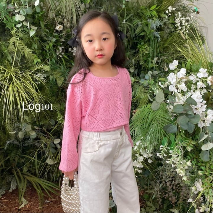 Log101 - Korean Children Fashion - #minifashionista - Nature Crop Top Bottom Set - 5